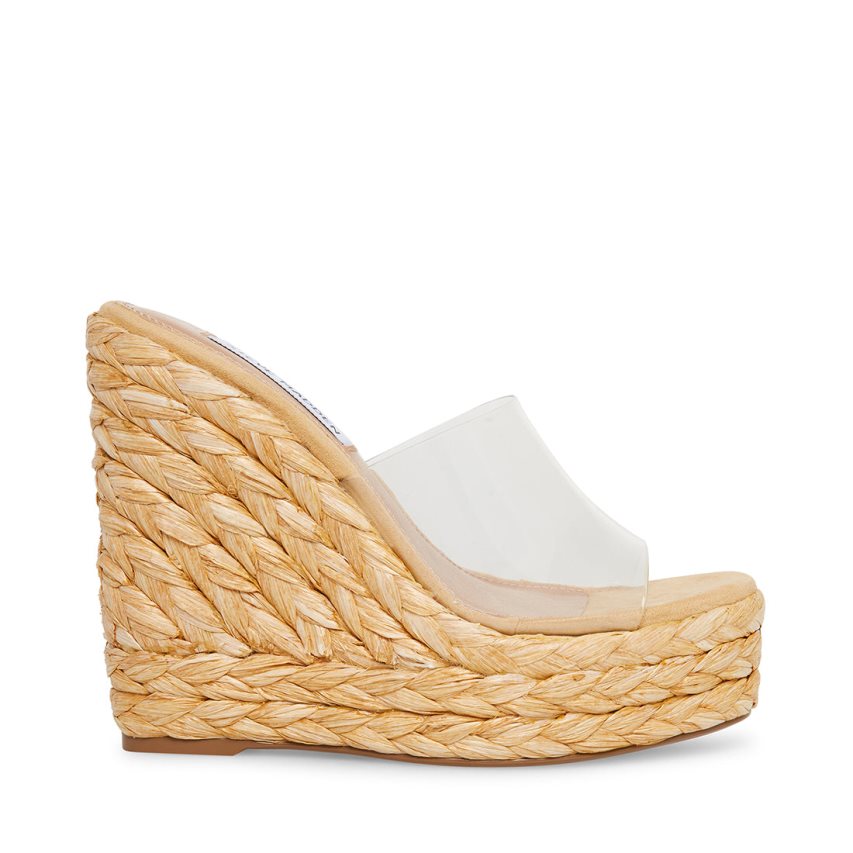 Zapatos Cuña Steve Madden Tabitha Mujer Beige | ES UBS2E8